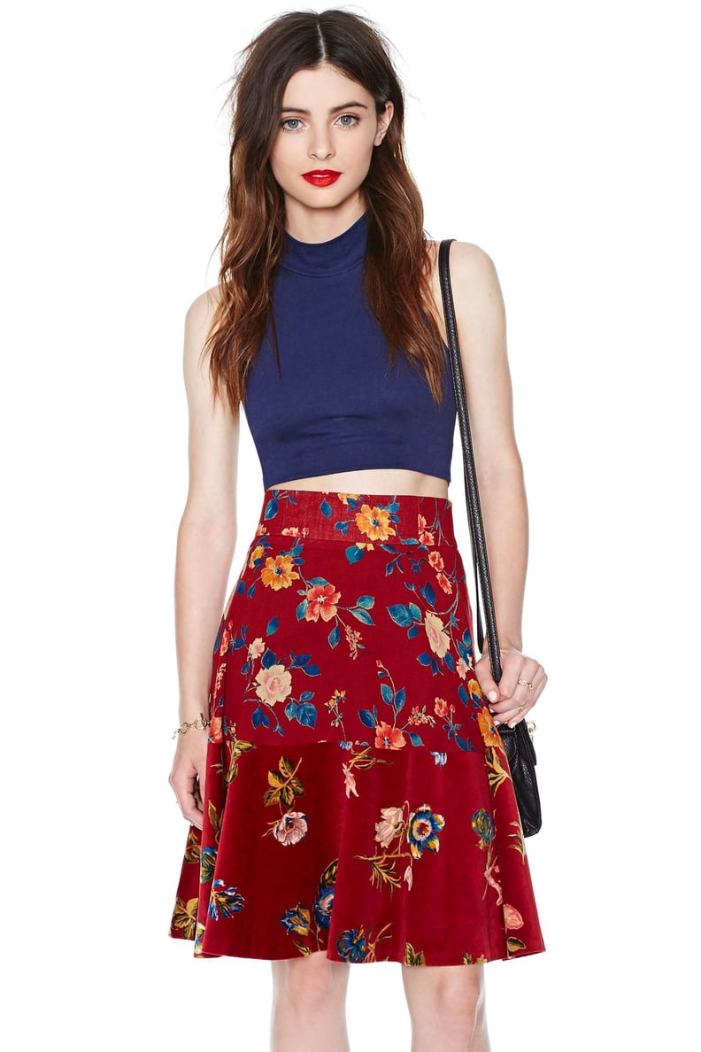 Kenzo Bud of Roses Skirt