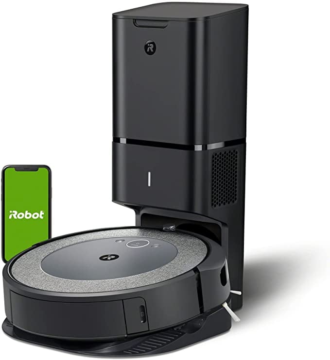 Best Robot Vacuum For Large Areas: iRobot Roomba i3+ Robot Vacuum With Automatic Dirt Disposal