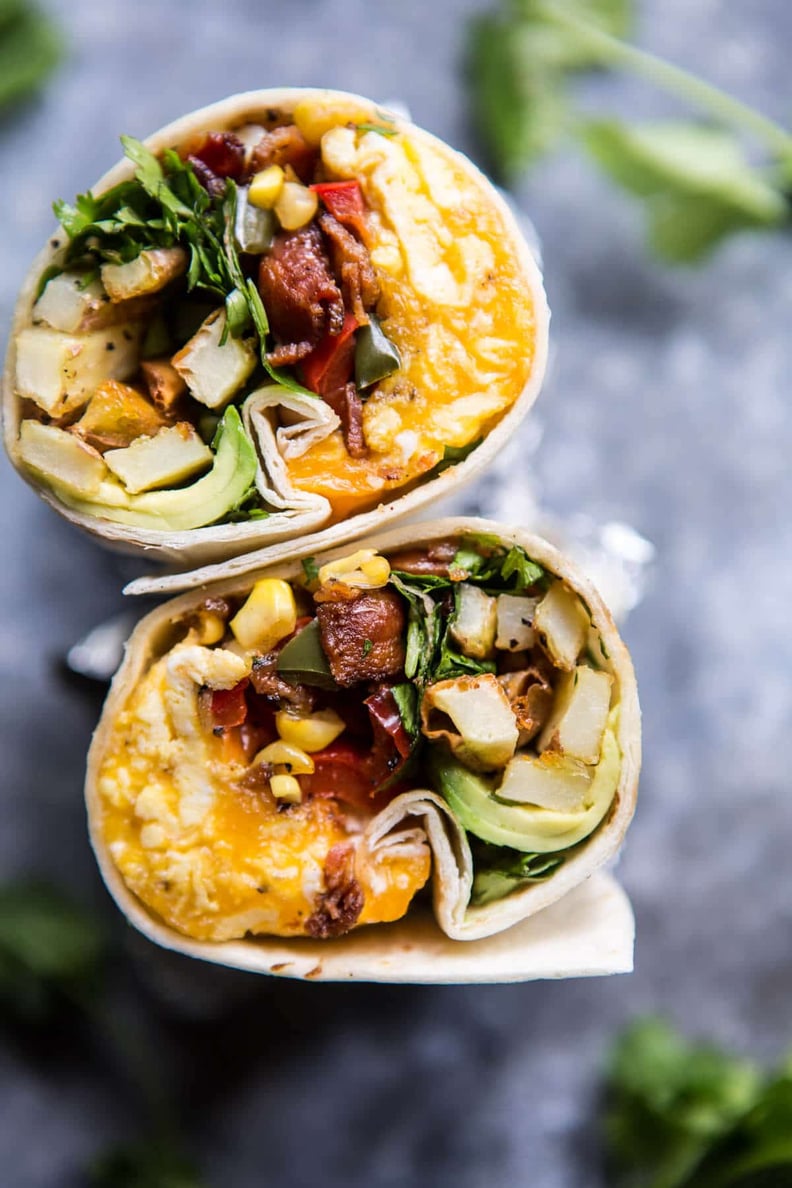 Avocado Breakfast Burrito