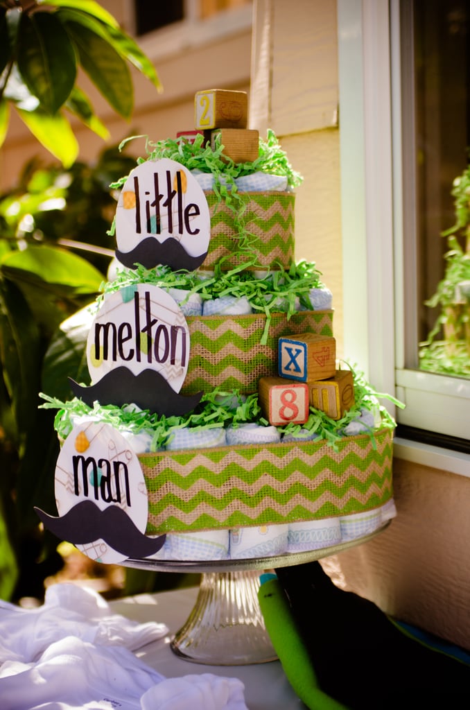 Mustache-Themed Baby Shower