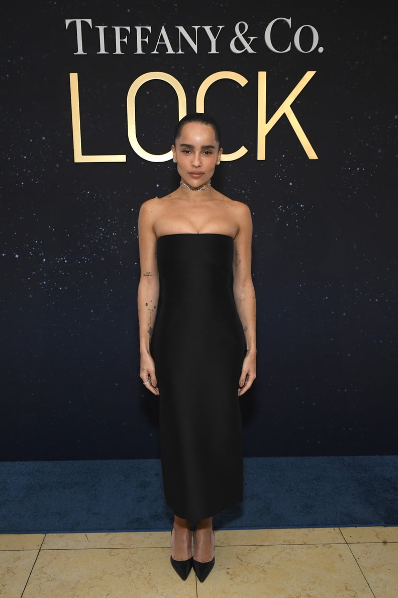 Zoë Kravitz at the Tiffany & Co. Lock Collection Launch Party