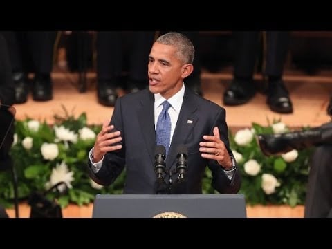 Jul. 12, 2016: At the Memorial for the Dallas Shooting Victims