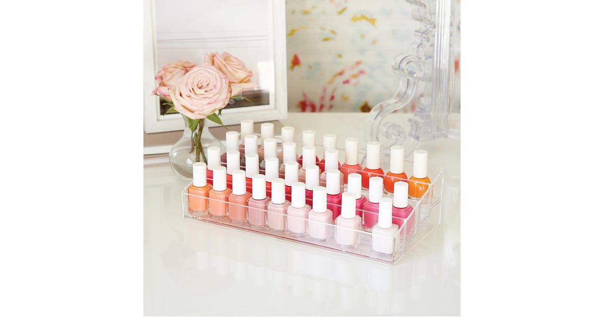 40Bottle Acrylic Nail Polish Riser Makeup Organization From The