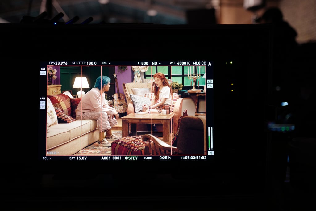 K-Pop's HyunA and Dawn in Coach Video at Friends Apartment