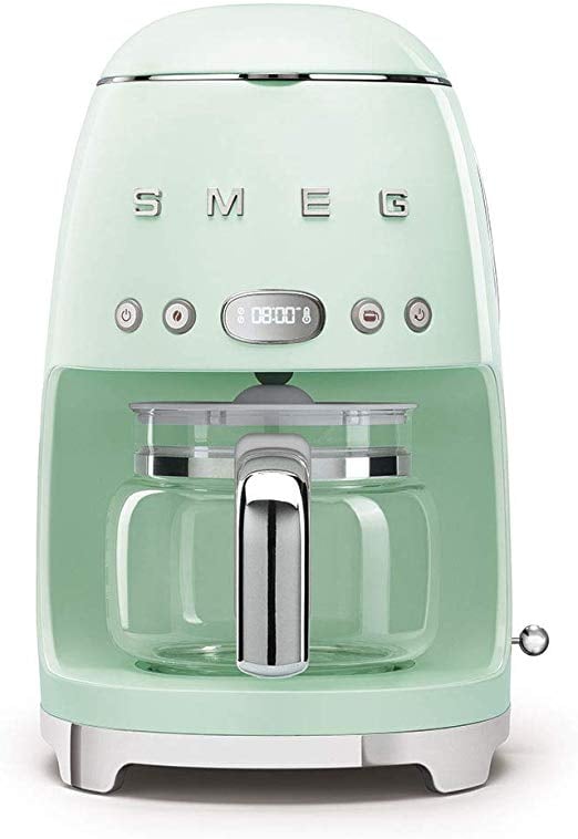 Smeg 1950's Retro Style 10 Cup Programmable Coffee Maker Machine