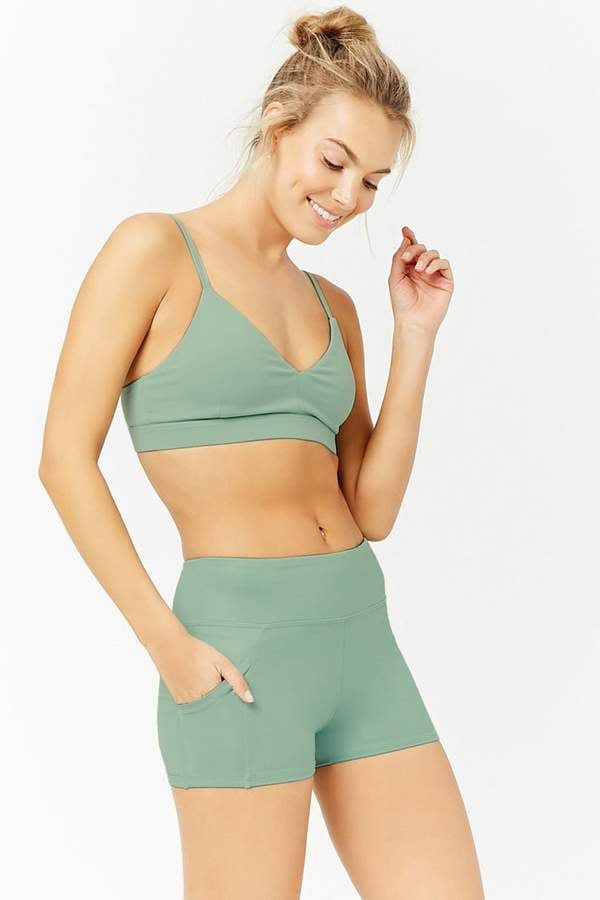 Forever 21 Active Stretch-Knit Shorts