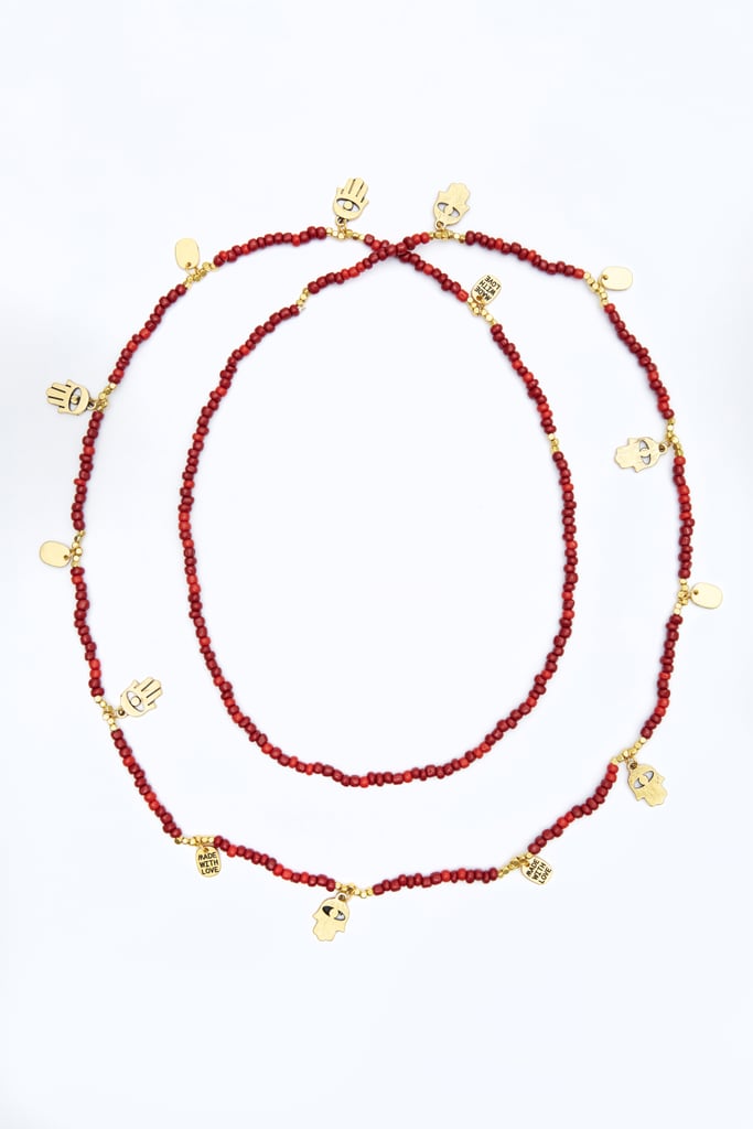 "One of my favorite parts of the Spring and Summer months is accessorizing with brightly colored jewelry. This bold CC Skye Coral Beaded Bali Necklace ($150) will pair perfectly with my beach cover-up or to elevate my favorite white sundress." — SS
This CC Skye Coral Beaded Bali Necklace was hand-selected to be featured in the POPSUGAR Must Have box and is one of our favorite fashion picks right now. Subscribe to the Must Have box to receive treats like this monthly!