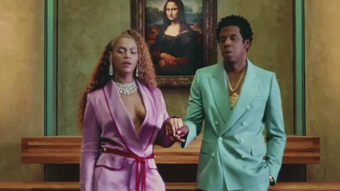 Beyoncé and JAY-Z in "APESH*T"