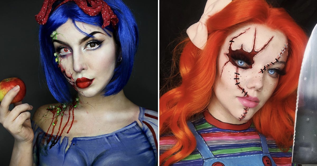 halloween costumes with blue wigs