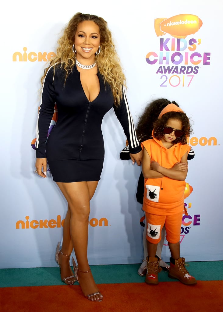 Mariah Carey and Nick Cannon Family 2017 Kids' Choice Awards