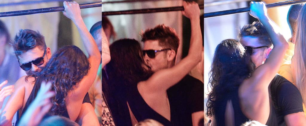 Zac Efron and Michelle Rodriguez Kissing in Italy