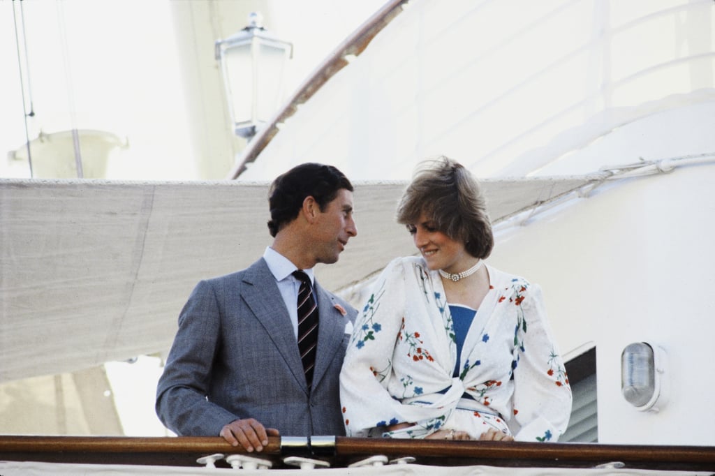 In August 1981, the newlyweds traveled the Mediterranean Sea aboard the Royal Yacht Brittania.
