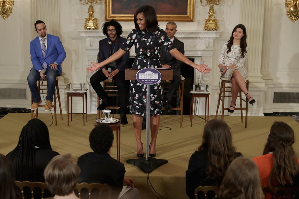 Michelle Obama's Floral Dress March 2016