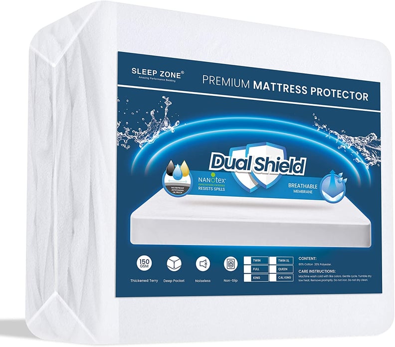 Sleep Zone Premium 100% Waterproof Mattress Protector