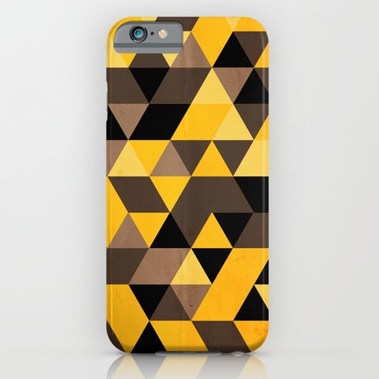 Slim iPhone Case in Hufflepuff Pattern