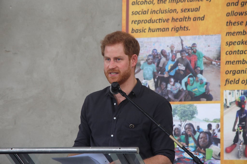 Prince Harry Visiting Zambia Pictures November 2018