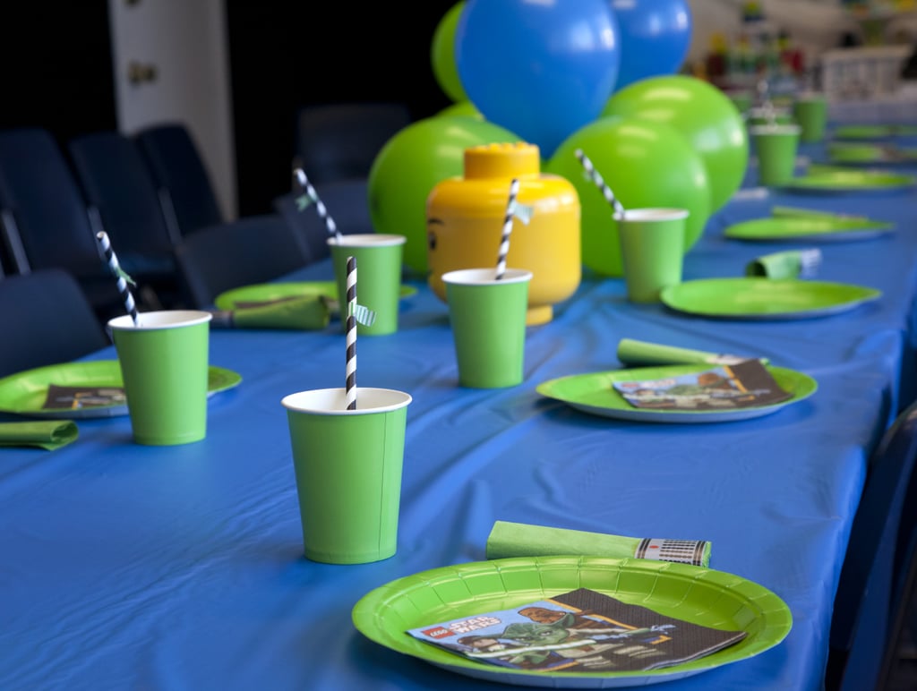 Green Table Setting