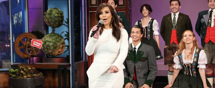 Kim Kardashian Singing For Jay Leno's Last Show | Video