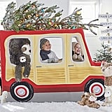 pottery barn double stroller