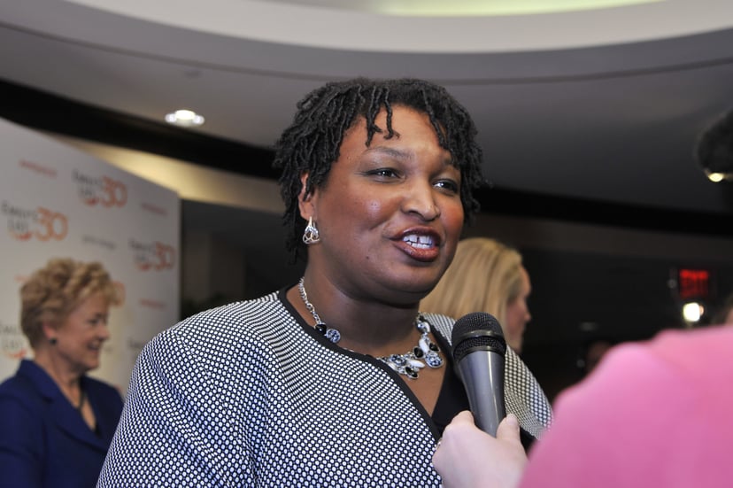 WASHINGTON, DC - MARCH 03:  Georgia House Minority Leader Stacey Abrams attends EMILY's List 30th Anniversary Gala at Washington Hilton on March 3, 2015 in Washington, DC.  (Photo by Kris Connor/Getty Images for EMILY's List)