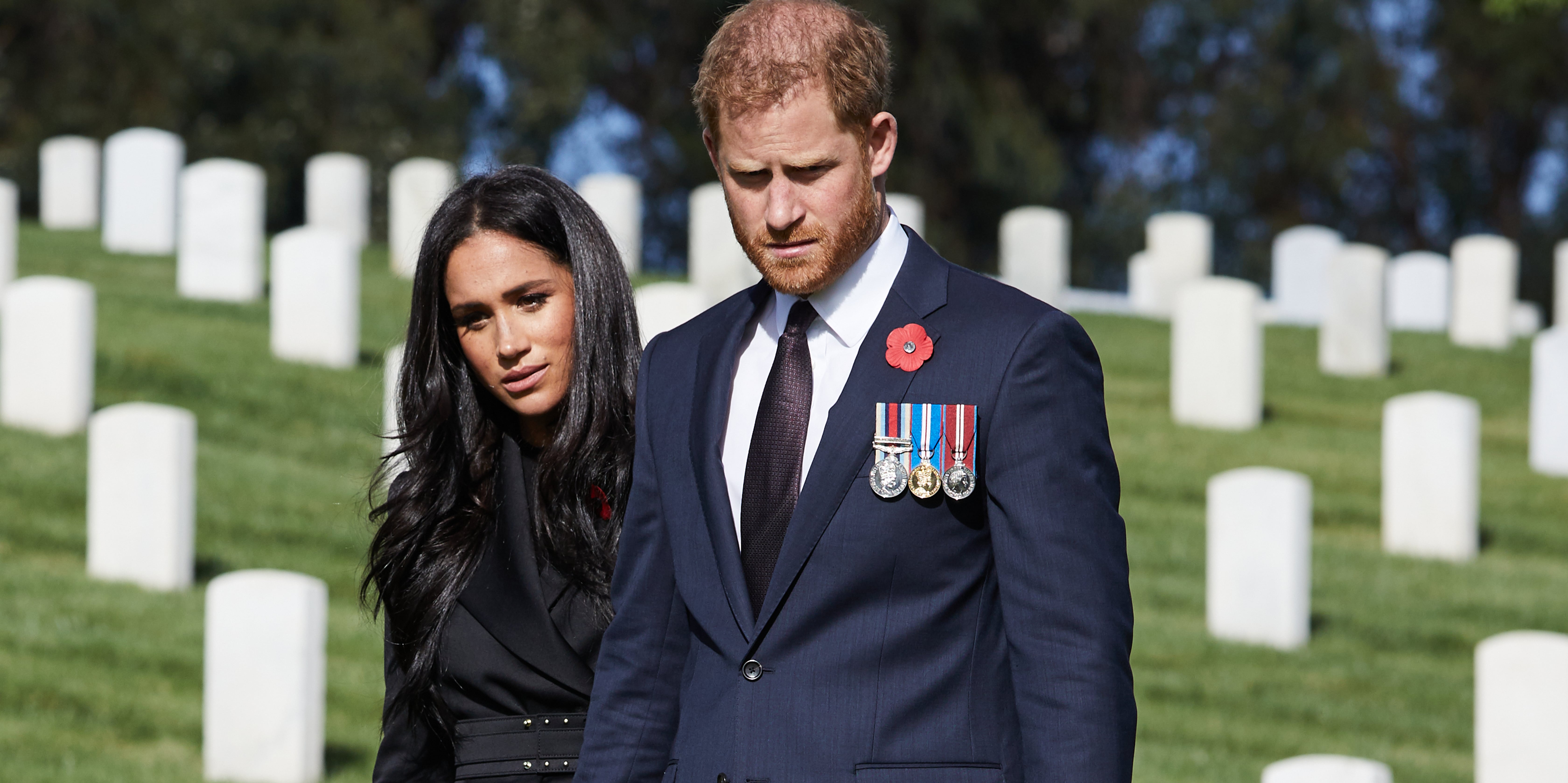 Meghan Markle and Prince Harry Honor Remembrance Day in LA | PS Celebrity