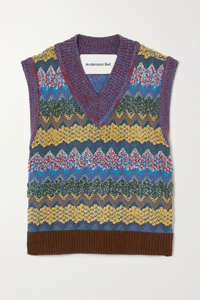 Andersson Bell Crochet Knit Vest