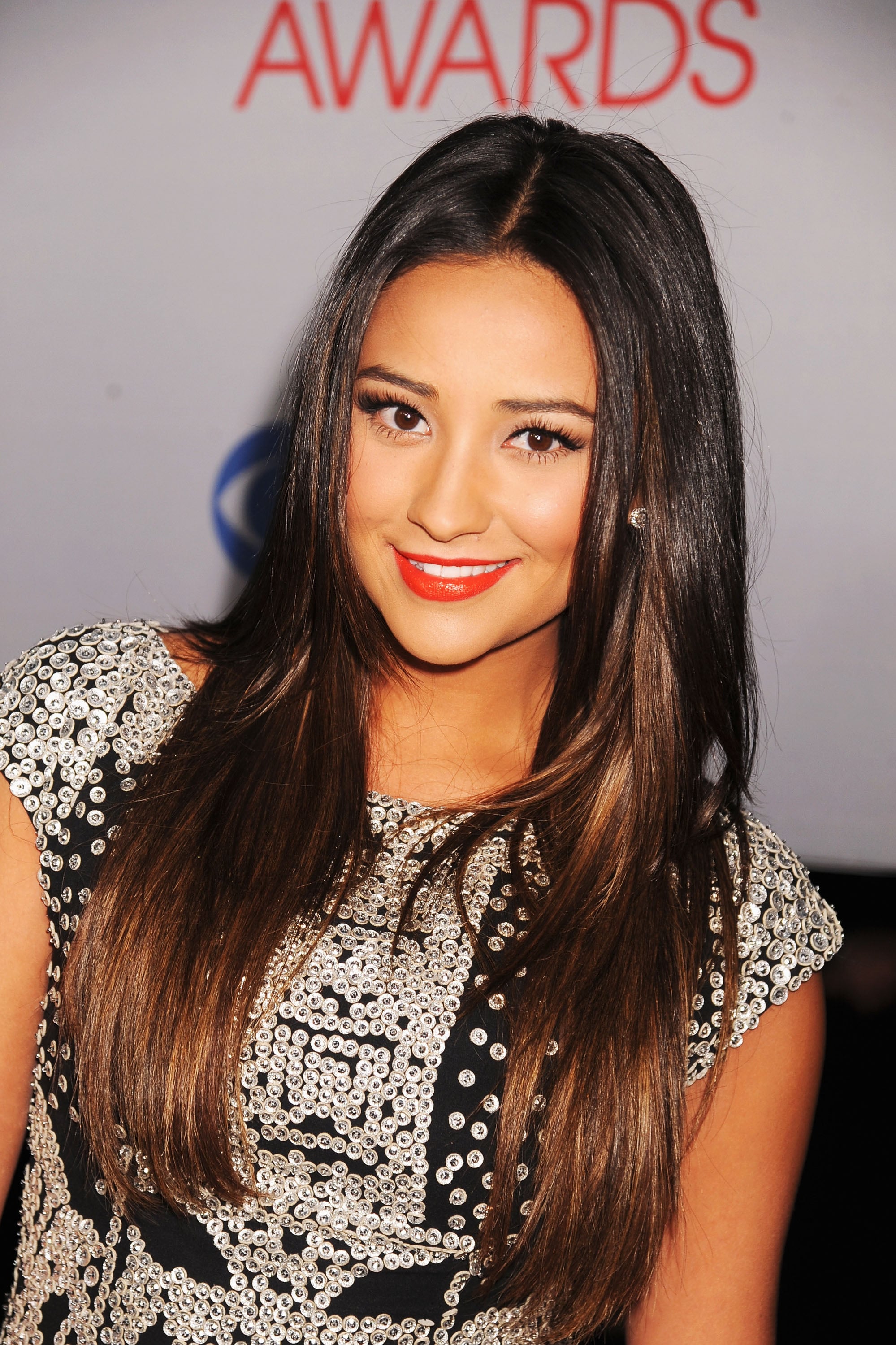 Shay Mitchell at the 2012 People's Choice Awards in LA.