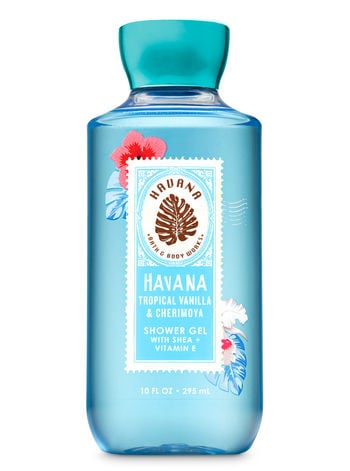 Bath & Body Works Tropical Vanilla & Cherimoya Shower Gel