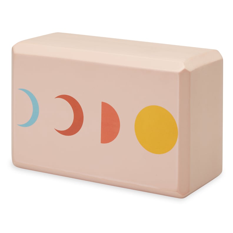 POPSUGAR Yoga Block in Pink Moon Phases
