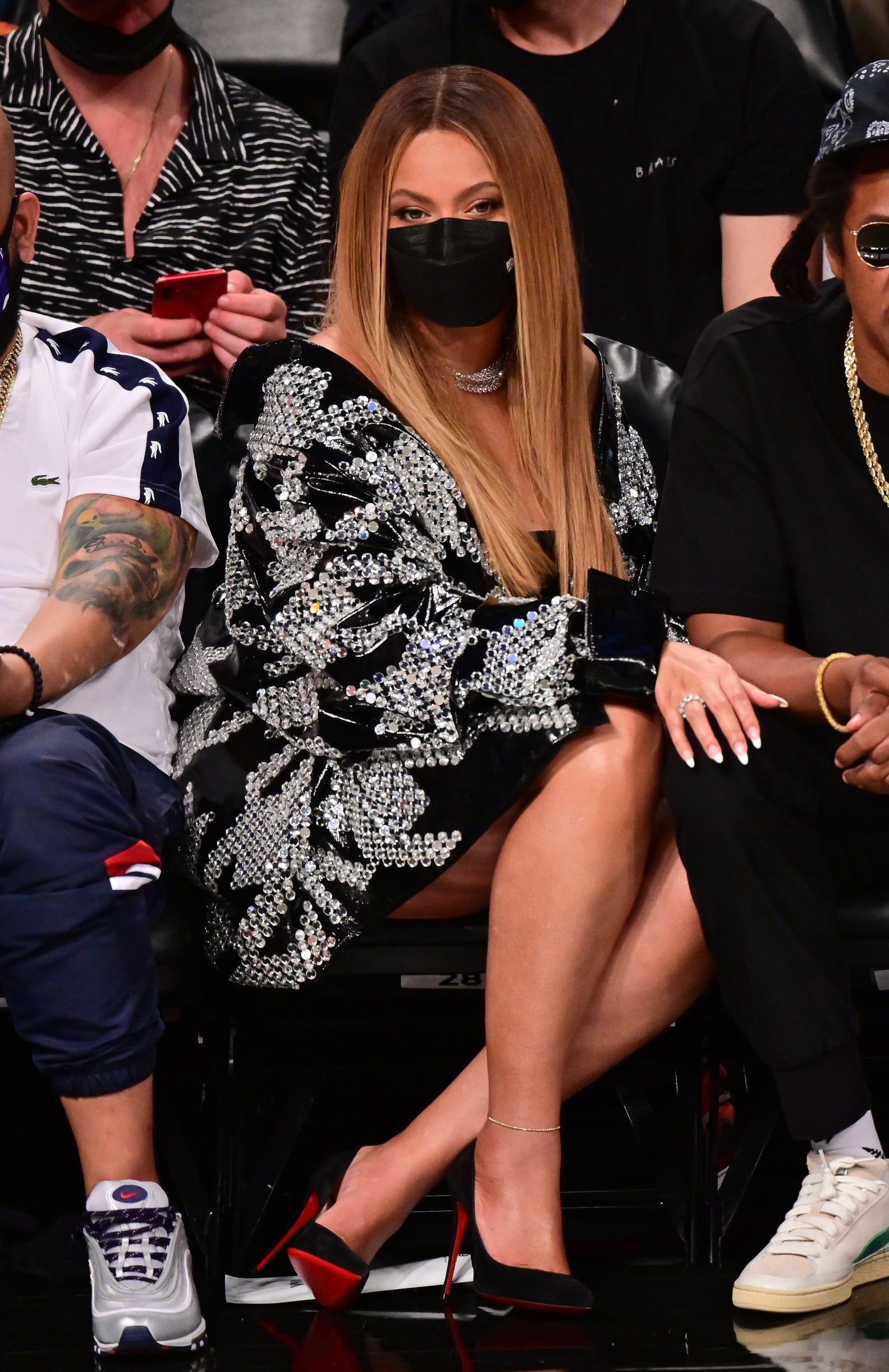 Beyoncé Wears David Koma Outfit to Nets Game With JAY-Z | PS Fashion