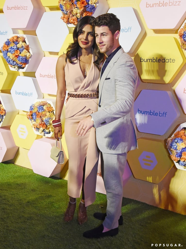 Nick Jonas and Priyanka Chopra at Bumble Party After Wedding