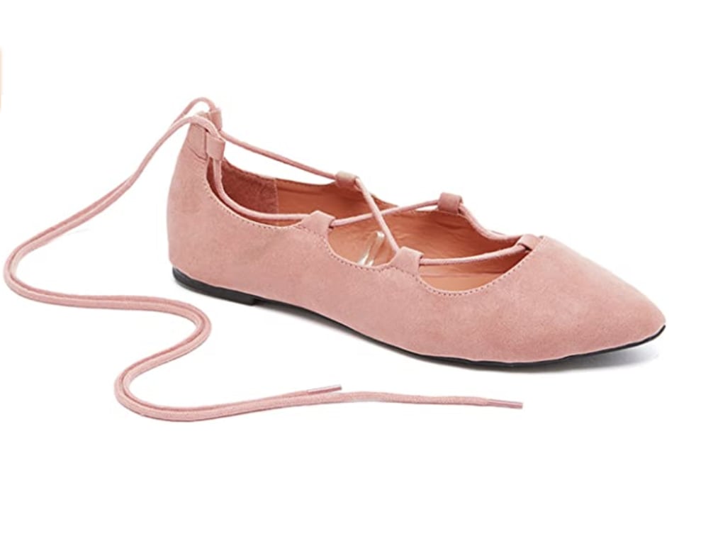 Charles Albert Ghille Lace-Up Flats