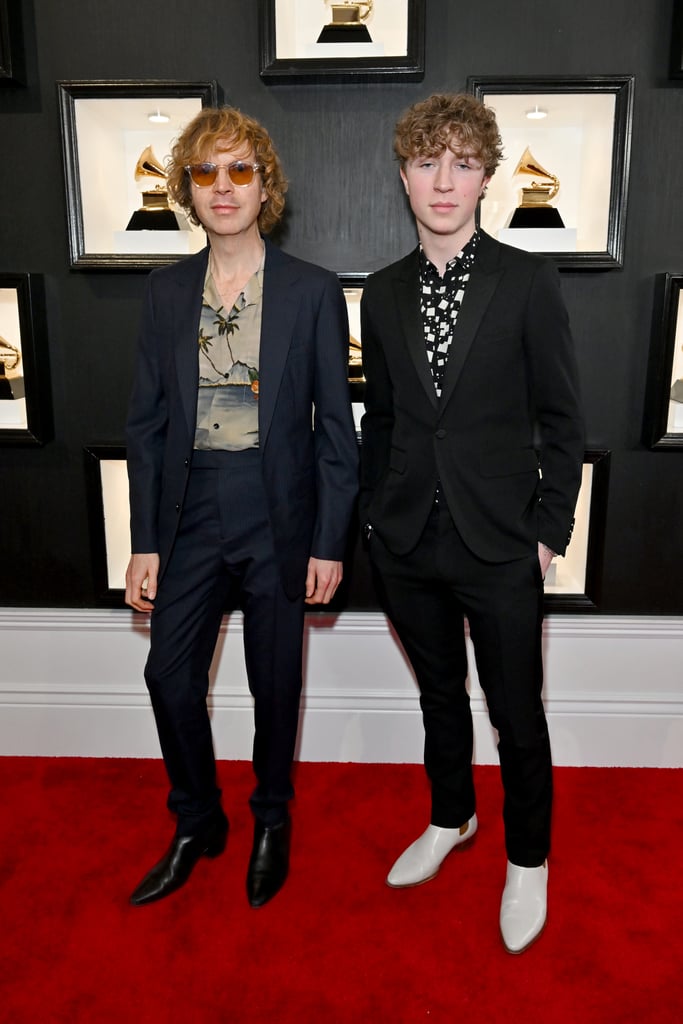 Beck Hansen and His Son, Cosimo Henri Hansen, at the 2023 Grammy Awards