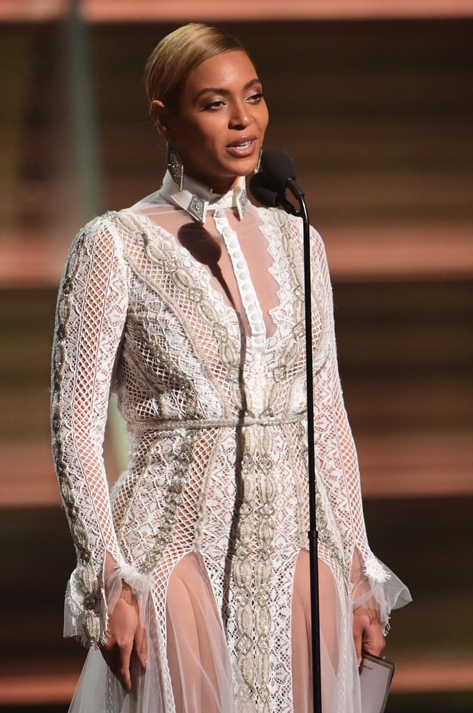 Beyonce at the Grammys 2016