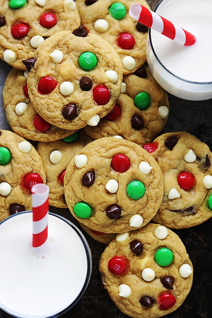 Double Chocolate Chip M&M Cookies