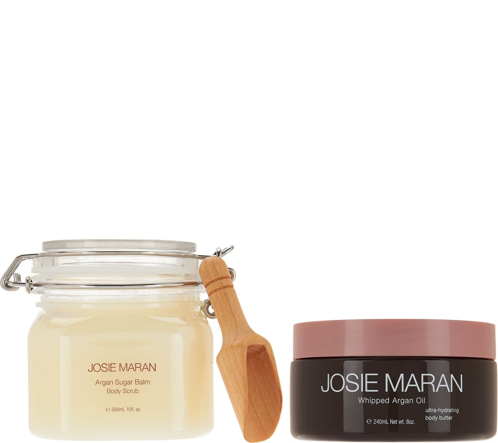 Josie Maran Whipped Argan Body Butter & Sugar Balm Scrub Duo