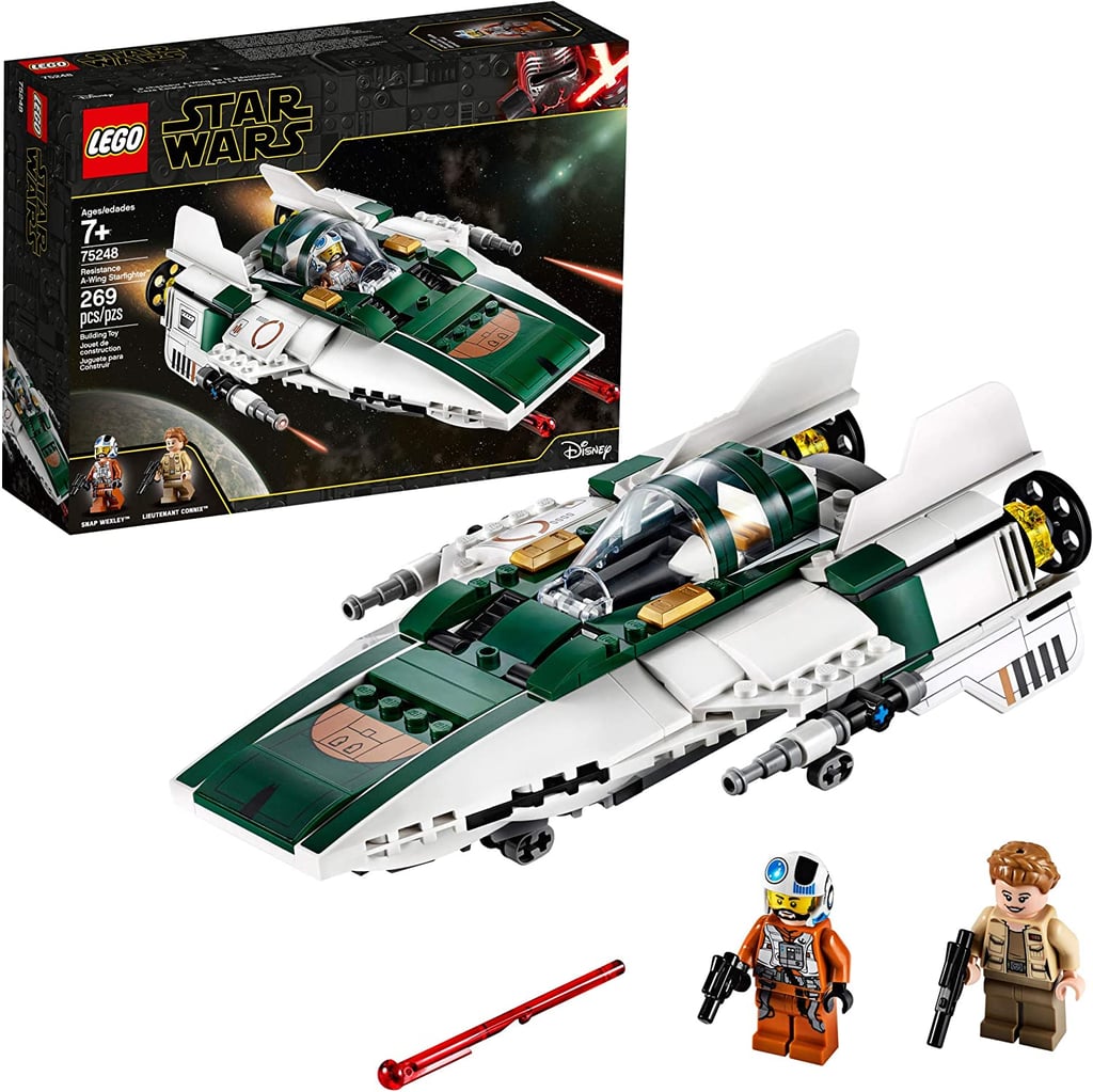 LEGO Star Wars: The Rise of Skywalker Resistance A Wing Starfighter 75248 Advanced Collectible Starship Model Building Kit