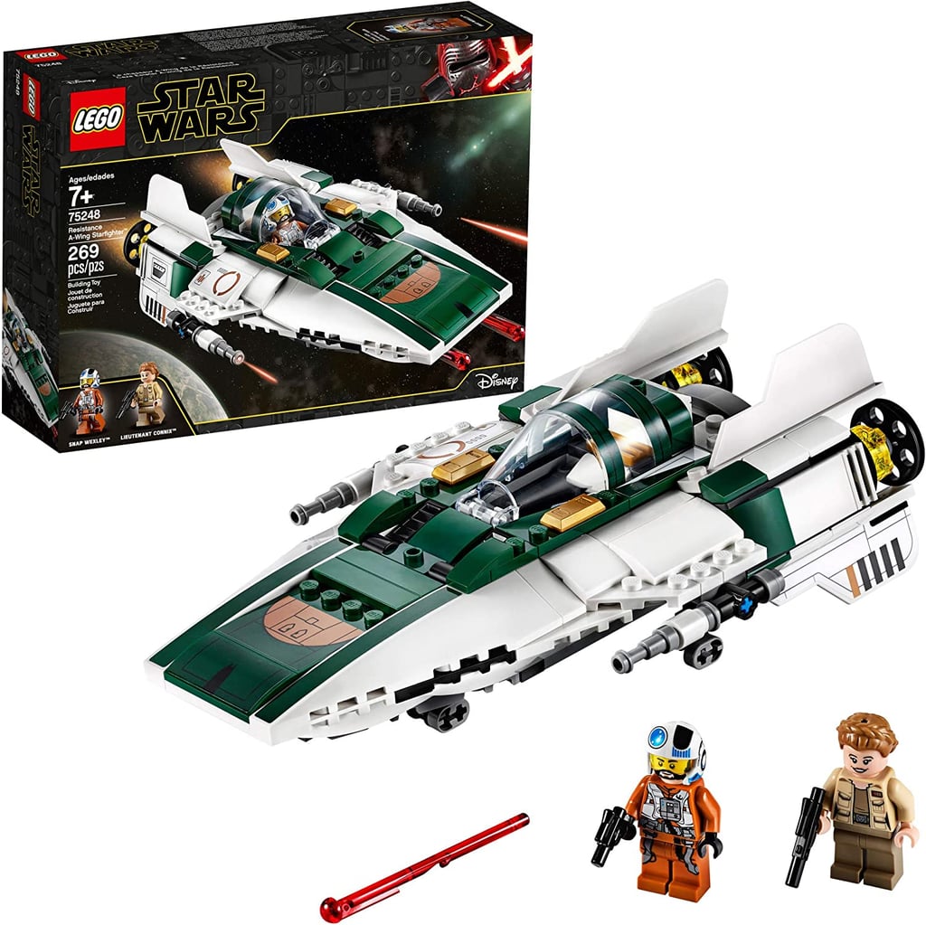 LEGO Star Wars: The Rise of Skywalker Resistance A Wing Starfighter Building Kit