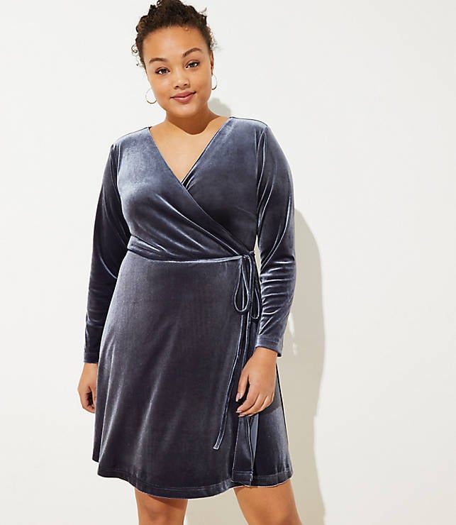 Loft velvet dress clearance