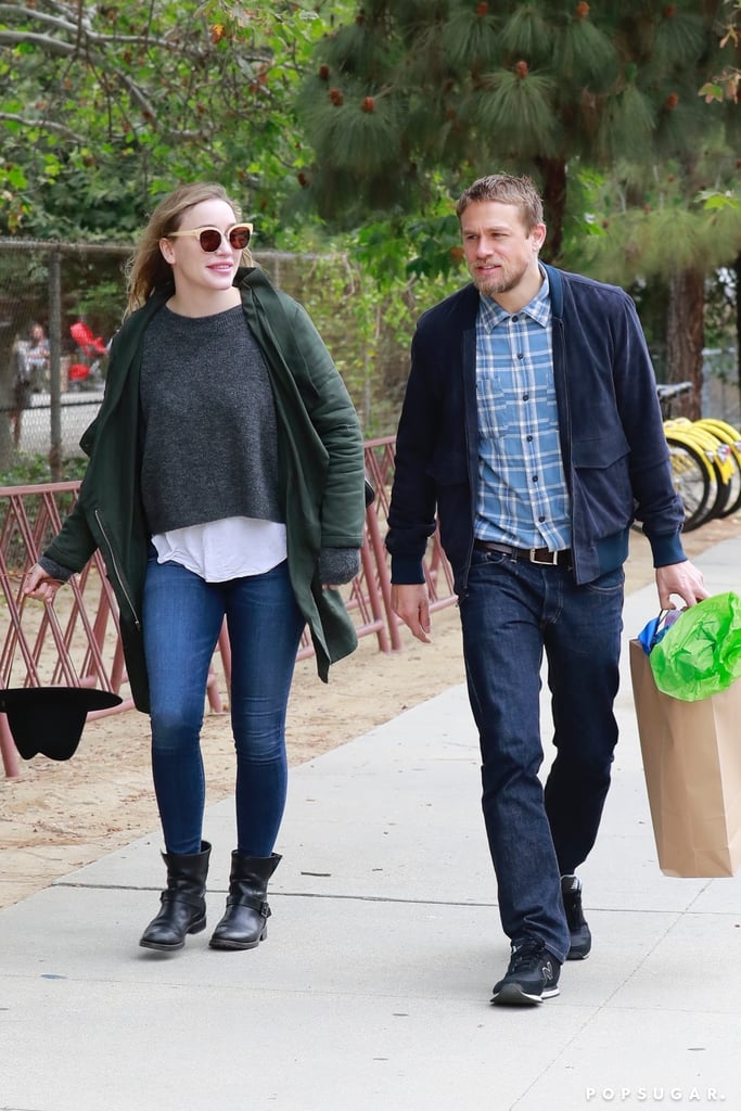 Charlie Hunnam and Morgana McNelis Pictures in LA June 2018