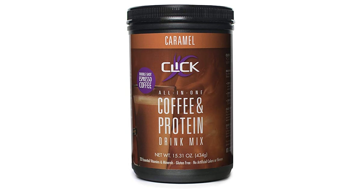 Click Protein & Coffee Drink Mix in Caramel Coffee Protein Powders
