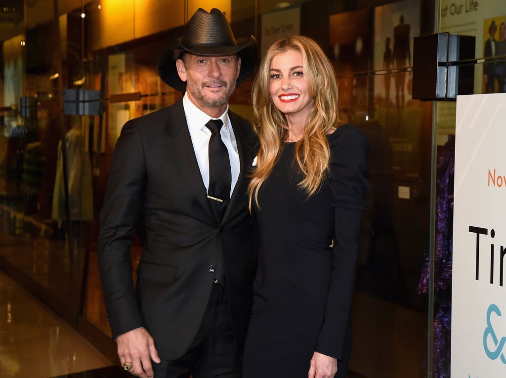 The couple shared a special night out for the Country Music Hall of Fame and Museum's debut of the Tim McGraw and Faith Hill Exhibition last November.