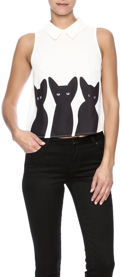 Moon Collared Cat Shirt ($30)