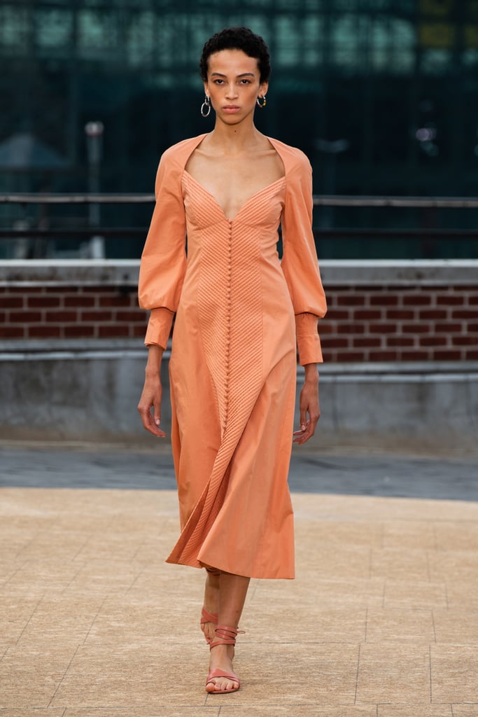 Puffy Sleeves on the Jonathan Simkhai Runway at New York Fashion Week