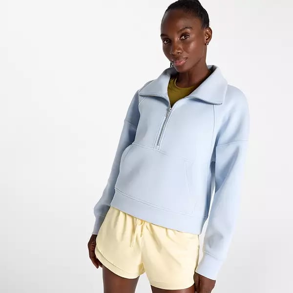 Soft Scuba 1/4-Zip Pullover Drawstring