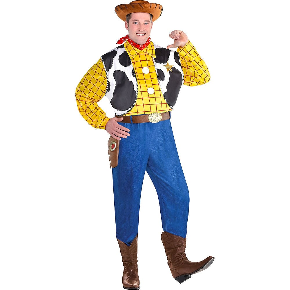 Plus Size Woody Costume For Adults Toy Story Halloween Costumes 5511