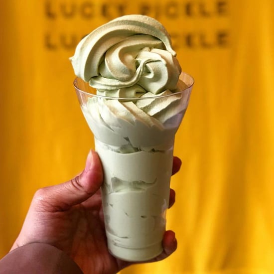 Pickle Soft Serve Ice Cream