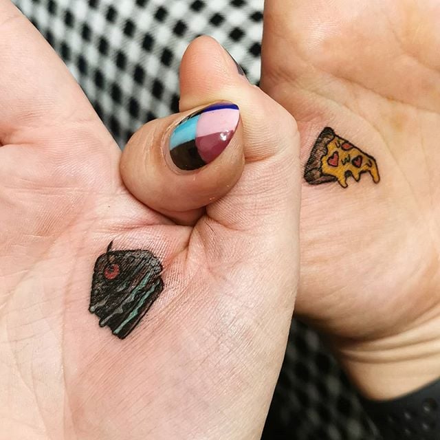 Tiny Best Friend Tattoo Ideas Popsugar Love Sex