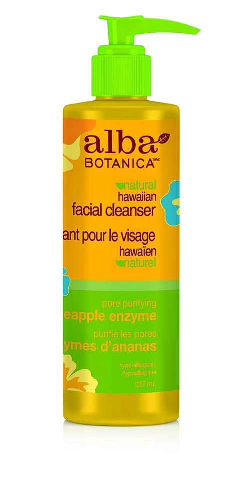 Alba Botanica Hawaiian Facial Cleanser, Pore Purifying Pineapple Enzyme