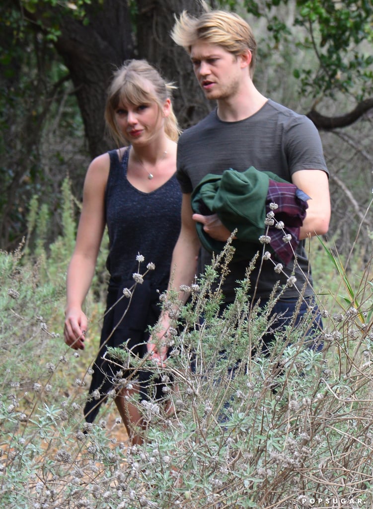 Taylor Swift and Joe Alwyn Showing PDA in Malibu 2018